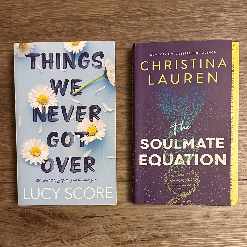Things We Never Got Over & The Soulmate Equation Books